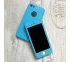 360° kryt silikónový iPhone 5/5S/SE - modrý (Sky blue)